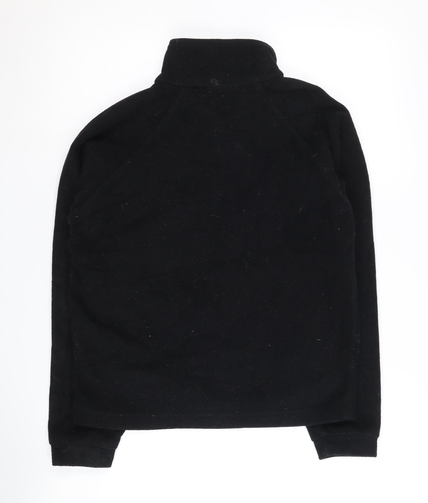 Trespass Boys Black Fleece Jacket 11 Years Full Zip