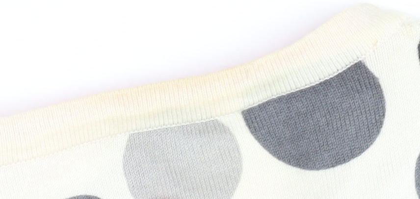 Laura Ashley Women's Multicoloured Polka Dot Cardigan Size 10