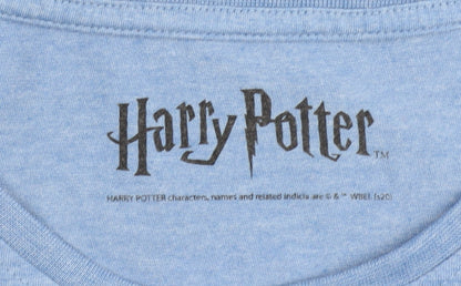 Harry Potter Girls Blue Graphic Print Long Sleeve T-Shirt 12 Years