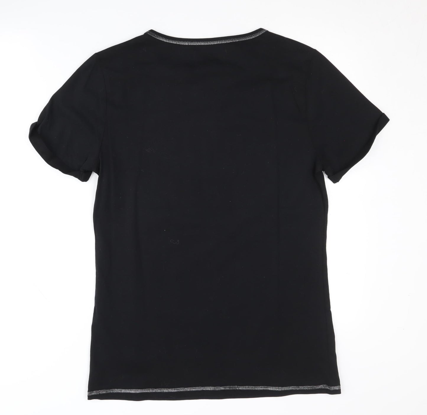 Next Women's Black Bride Tribe T-Shirt Nightshirt S