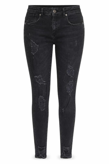 Womens UK Size 8 Firetrap Slim Fit Skinny Black Jeans