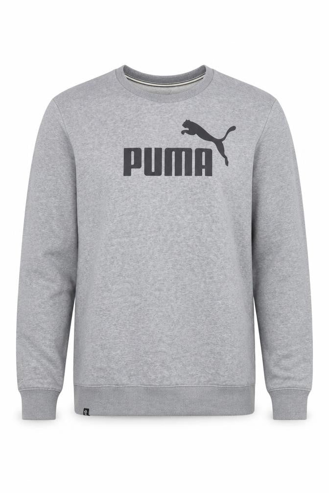 Mens UK Size M PUMA Grey Pullover Sweatshirt