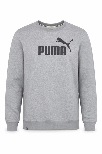 Mens UK Size M PUMA Grey Pullover Sweatshirt