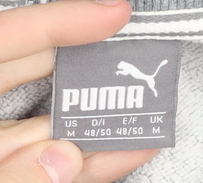 Mens UK Size M PUMA Grey Pullover Sweatshirt