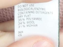 Jaeger Pink V-Neck Women's Jumper - Size S