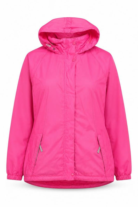 Womens UK Size 10 Regatta Pink Rain Coat