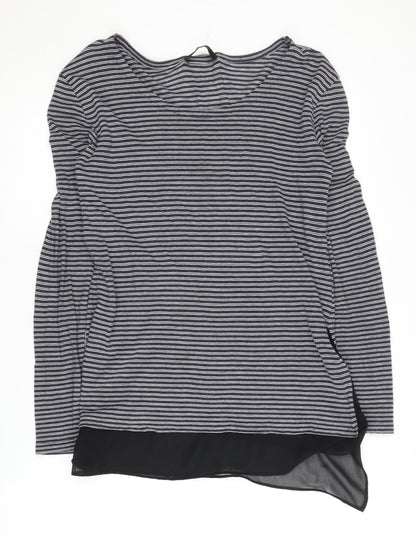 Womens UK Size 8 AllSaints Grey Pullover Jumper