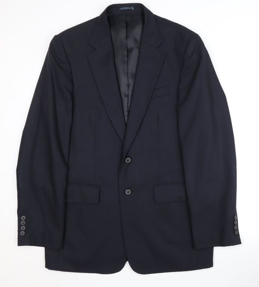 Mens UK Size 40 Jaeger Regular Blue Suit Jacket