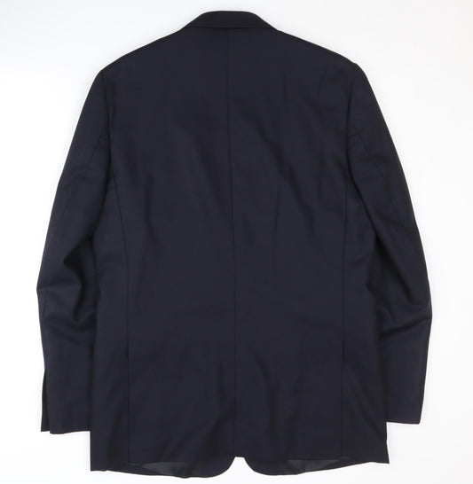 Mens UK Size 40 Jaeger Regular Blue Suit Jacket