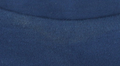 Jaeger Women's Blue XL Basic Long Sleeve Top