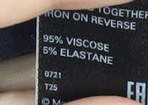 Jaeger Women's Blue XL Basic Long Sleeve Top