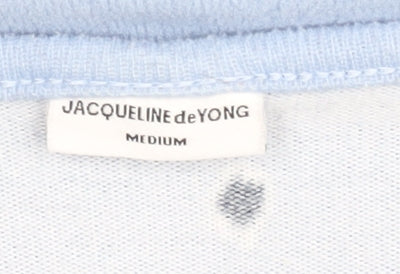 Womens UK Size M Jacqueline de Yong Blue Pullover Jumper