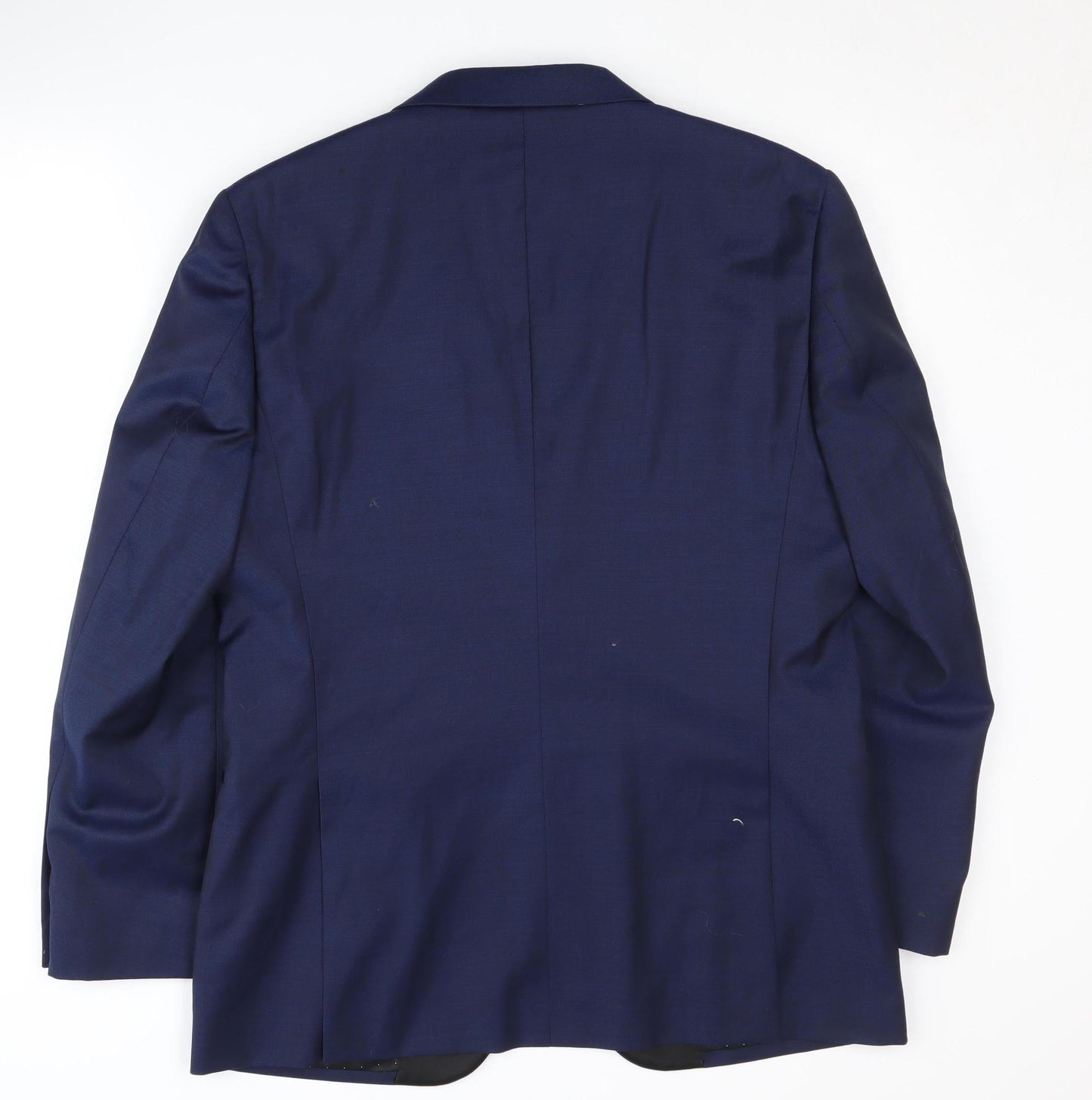 Moss 1851 Men's Blue Blazer 40 Shawl Lapel Formal