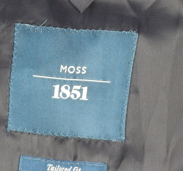 Mens UK Size 40 Moss 1851 Regular Blue Suit Jacket