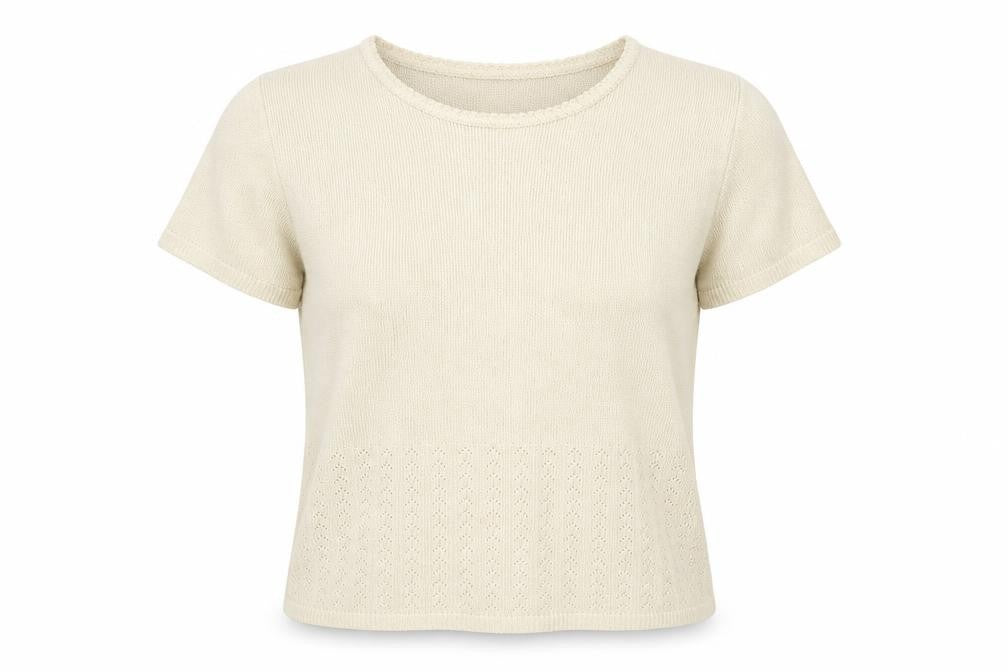 Womens UK Size S Eastex Beige Pullover Jumper