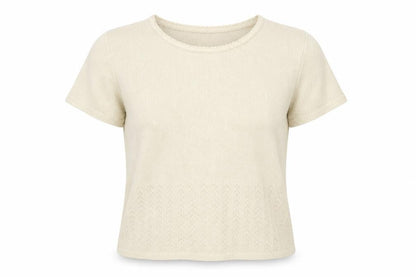 Womens UK Size S Eastex Beige Pullover Jumper