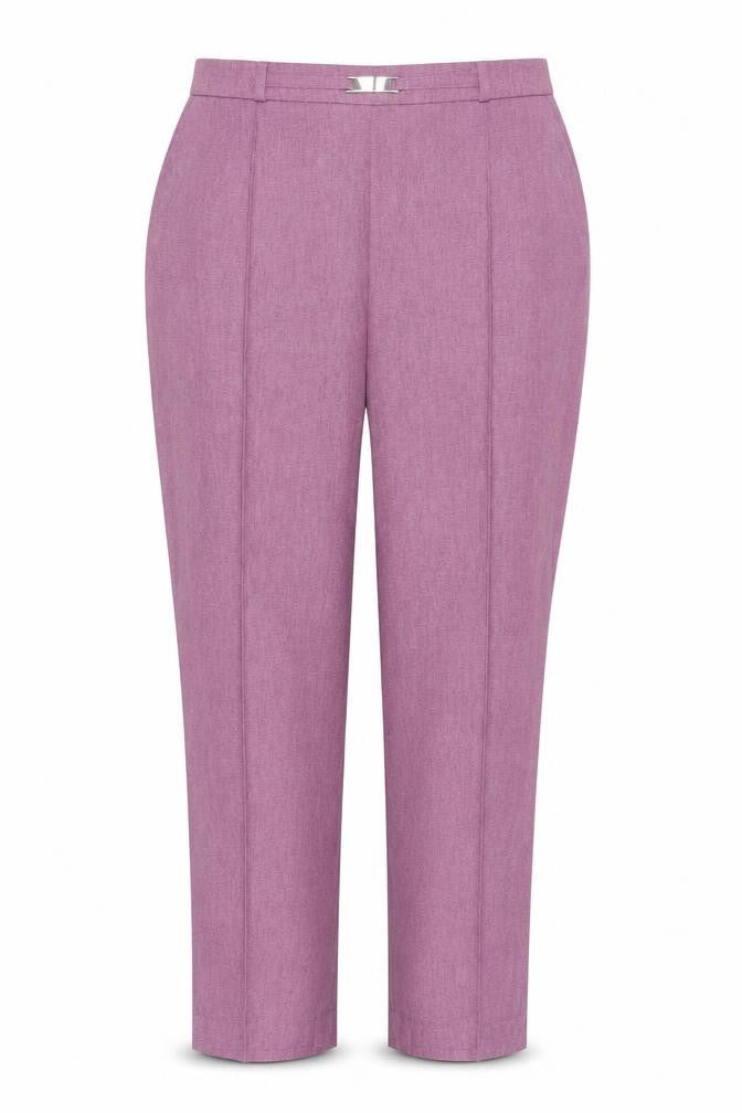 Womens UK Size 14 Honor Millburn Classic Fit CasualWorkwear Purple Trousers