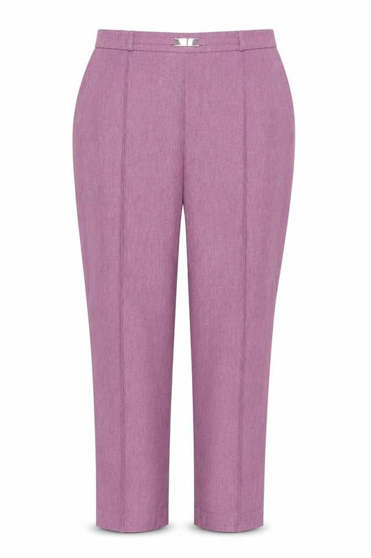 Womens UK Size 14 Honor Millburn Classic Fit CasualWorkwear Purple Trousers