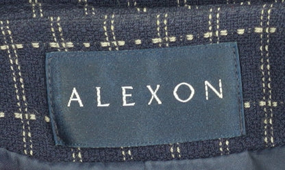 Womens UK Size 12 Alexon Regular Blue Blazer