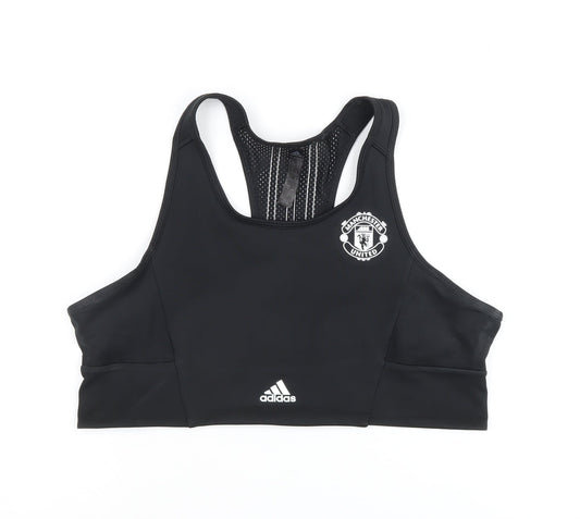 Adidas Women's Black Manchester United Tank Top L