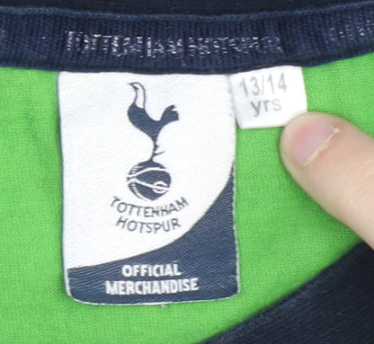 Tottenham Hotspur Boys Green T-Shirt 13-14 Years