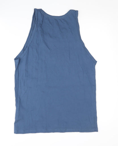 Mens UK Size M JACK & JONES Blue  T-Shirt