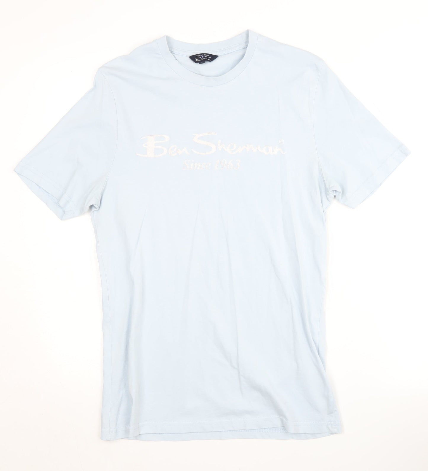 Mens UK Size S Ben Sherman Blue  T-Shirt