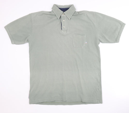 TOG 24 Men's Green Medium Polo Shirt