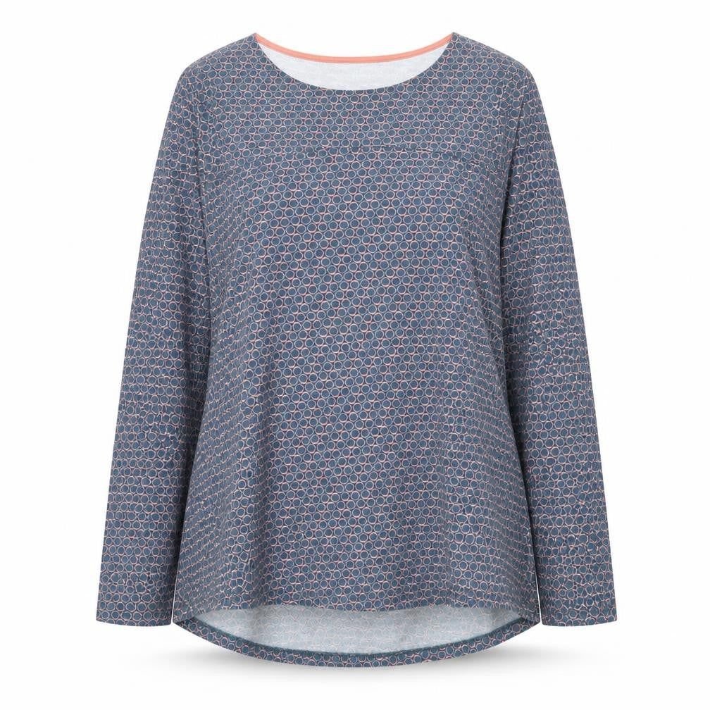 Womens UK Size 8 Boden Multicoloured Tunic T-Shirt