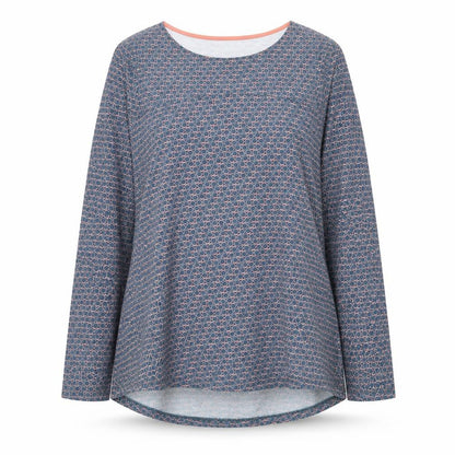 Womens UK Size 8 Boden Multicoloured Tunic T-Shirt