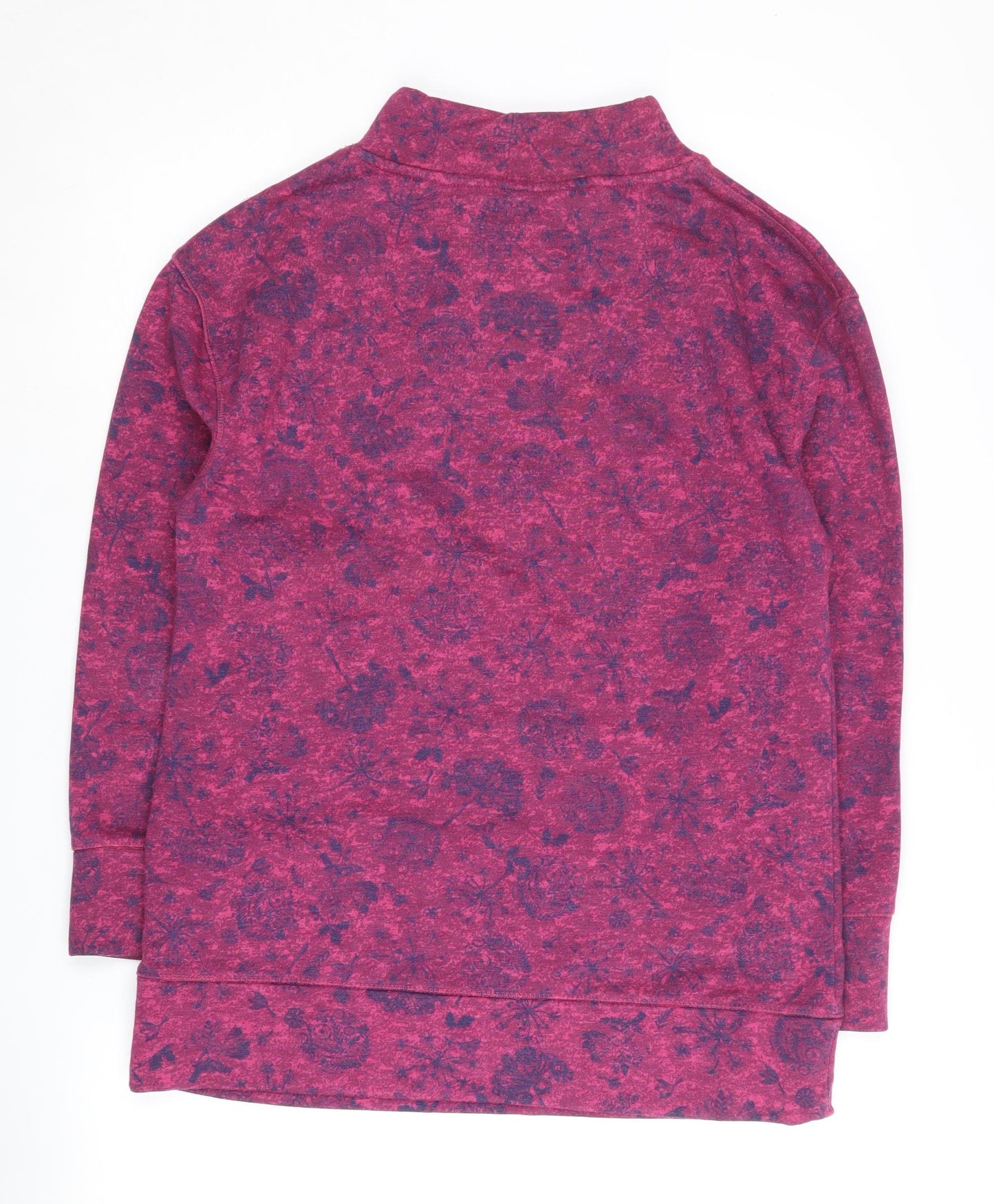 Country Rose Women's Purple Floral Hoodie Size S