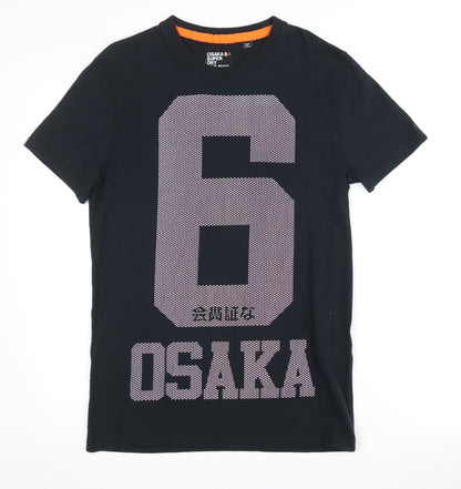 Superdry Men's Black S Graphic Sports T-Shirt