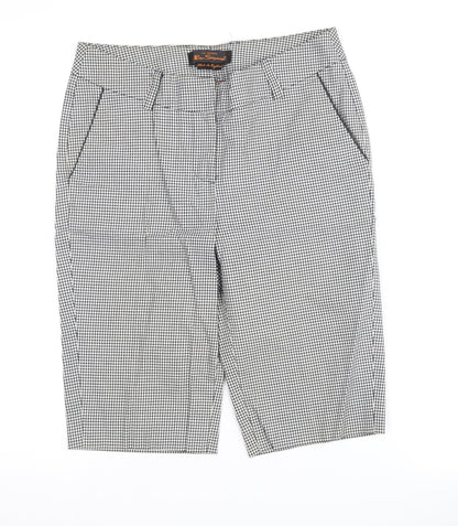 Ben Sherman Men's XS Black Check Shorts