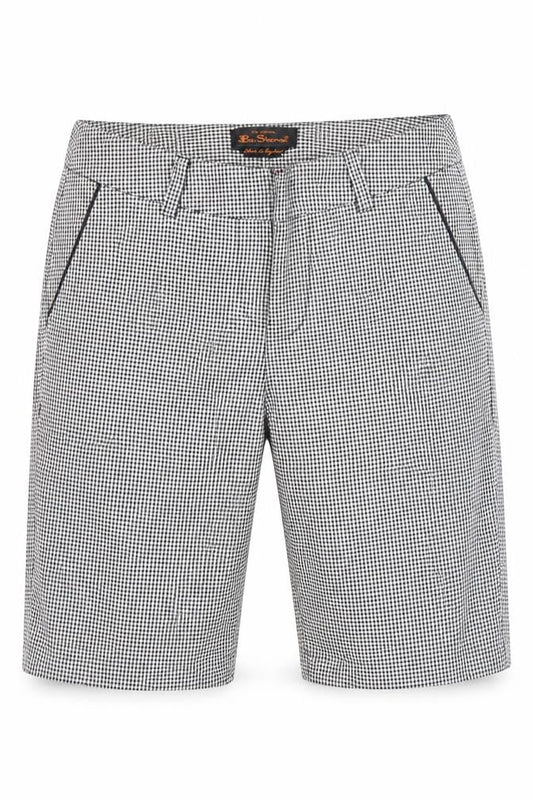 Ben Sherman Men's XS Black Check Shorts