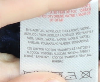 Tokyo Laundry Men's Blue Knit Pullover M