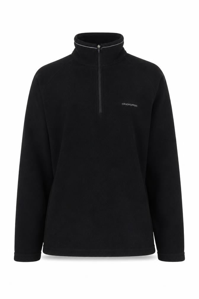 Womens UK Size 10 Craghoppers Black Full Zip Sweatshirt