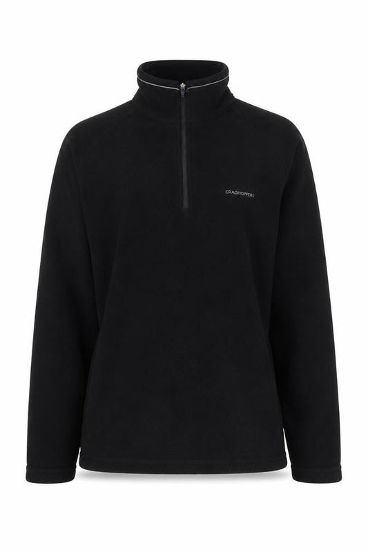 Womens UK Size 10 Craghoppers Black Full Zip Sweatshirt