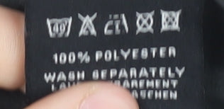 Trespass Men's Black Pullover Sweatshirt, Size S, 1/4 Zip