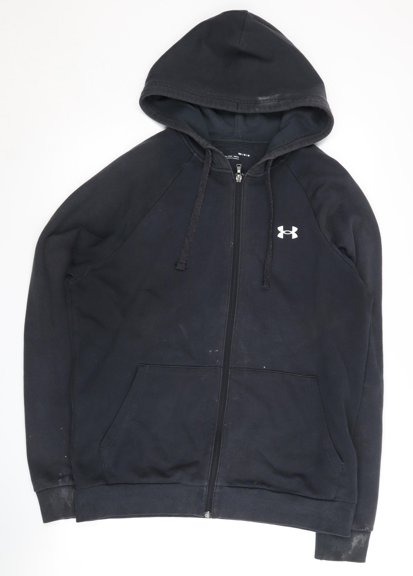Under Armour Men's Black Full Zip Hoodie Size M