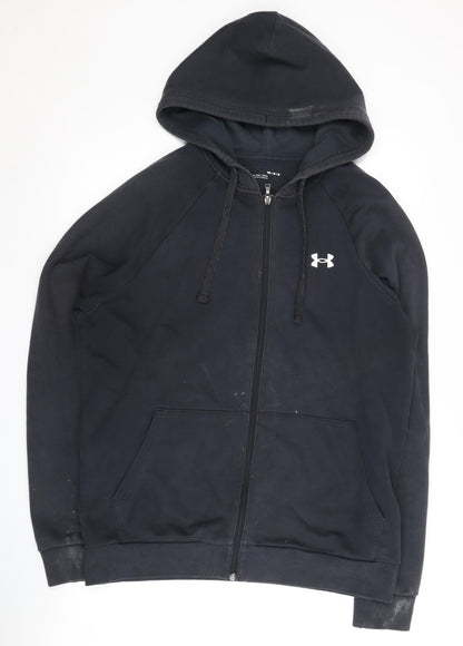 Under Armour Men's Black Full Zip Hoodie Size M