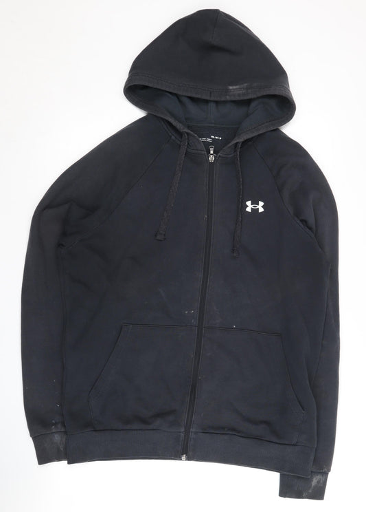 Under Armour Men's Black Full Zip Hoodie Size M