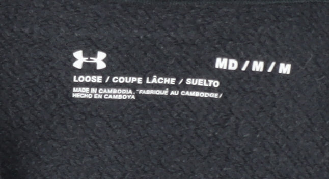 Under Armour Men's Black Full Zip Hoodie Size M