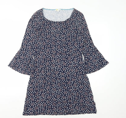 Boden Women's Multicoloured 3/4 Sleeve Star Dress