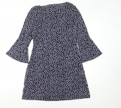 Boden Women's Multicoloured 3/4 Sleeve Star Dress