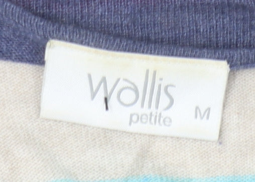 Womens UK Size M Wallis Multicoloured Cardigan Jumper