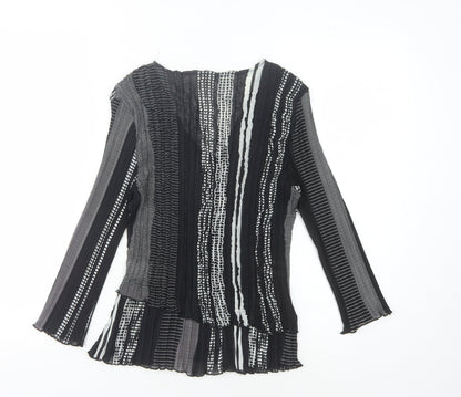 Womens UK Size M CC Black Basic Blouse