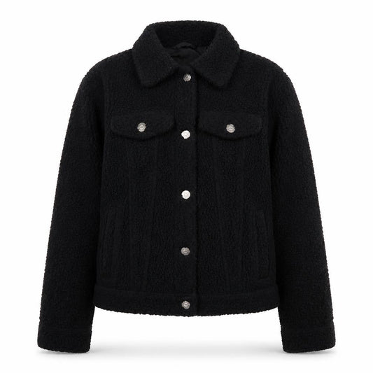 Womens UK Size S Hollister Black Bomber Jacket