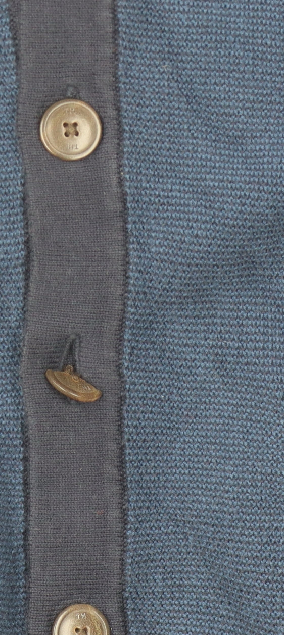 Tommy Hilfiger Men's Cardigan Blue S - Casual V-Neck