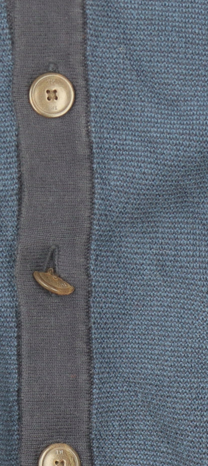 Tommy Hilfiger Men's Cardigan Blue S - Casual V-Neck