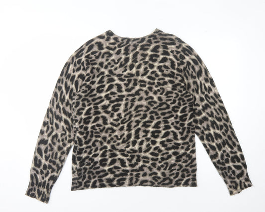 Womens UK Size L Oasis Multicoloured Pullover Jumper